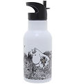 Rätt Start Termoflaske - Mumi - Rustfrit Stål - 340 ml - Graphit
