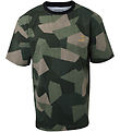 Hound T-shirt - Grøn m. print