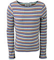 Hound Bluse - Stripe Top - Sky blue