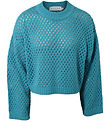 Hound Bluse - Hole Knit - Turquoise