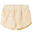 Name it Shorts - NkfVioleta - Buttercream m. Broderi Anglaise