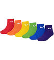 Nike Ankelstrømper - 6-pak - Multi