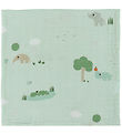 Done By Deer Babysvøb - 120x120 cm - Playground - Blå