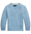 Polo Ralph Lauren Bluse - Strik - Blå
