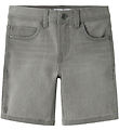 Name It Shorts - NkmSilas - Lysegrå Denim