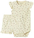 Name It Bodysæt k/æ - Body/Shorts - NbfJannis - Bleached Sand