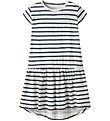Name It Kjole - Striped - NkfVigga - Bright White/Stripe