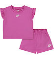 Nike Shortssæt - T-shirt/Shorts - Mineral