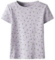 Name It T-shirt - Rib - NmfHofie - Misty Lilac