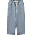 Sofie Schnoor Bukser - Storm - Blue Denim Stripe