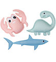Swim Essentials Dykkervægte - 3-pak - Sea Animals