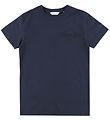GANT T-shirt - Tonal - Evening Blue