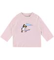 GANT Bluse - Graphic - Salmon