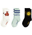 Mini Rodini Strømper - 3-pak - Camp Rodini - Multi