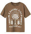 Name It T-shirt - NkmJarvu - Walnut