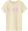 Name It T-shirt - NkmJemil - Bleached Sand