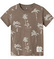 Name It T-shirt - NmmJala - Walnut