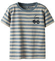 Name It T-shirt - NmmJamoe - Pure Cashmere/Blue Mirage