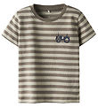 Name It T-shirt - NmmJamoe - Pure Cashmere/Walnut