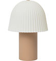 Ferm Living Lampe - Frill Portable Lamp - Rose/White