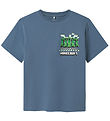 Name It T-shirt - NkmMamun Minecraft - Blue Mirage