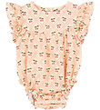 Konges Sløjd Sommerdragt - Musselin - Coco - Cherry Pink Motif