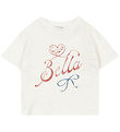 Konges Sløjd x Rosie H-W T-shirt - Bella - Antique White