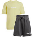 adidas Performance Shortssæt - LK Lin T-Set - Powyel/White