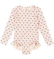Konges Sløjd Badedragt - Merle - Cherry Pink MOTIF