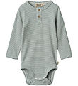 Wheat Body l/æ - Rib - Benny - Stormy Sea Stripe