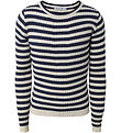 Hound Bluse - Strik - Stripe Knit - Grey