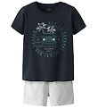 Name It Shorts Set - NmmJaspen - Shorts/T-shirt - Dark Sapphire