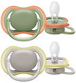 Philips Avent Sut - 2-pak - Ultra Air - Grå/Grøn