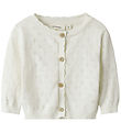 Lil Atelier Cardigan - Strik - NbfGliva - Coconut Milk