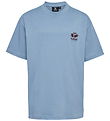 Hummel T-shirt - hmlLoose - Faded Denim