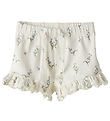 Lil' Atelier Shorts - NbfGayo - Coconut Milk/Forget Me Not