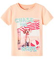 Name It T-shirt - NmmPfeodor - Peach Nectar