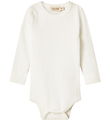 MarMar Body l/æ - Rib - Plain - Noos - Gentle White