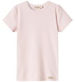 MarMar T-shirt - Rib - Plain - Noos - Rosa