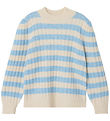Name It Bluse - Strik - NkfDitte - Buttercream/Clear Sky
