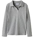 Name It Polobluse - NkfDusa - Grey Melange