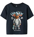 Name It T-shirt - NmmLewis - Navy Blazer
