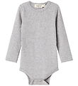 MarMar Body l/æ - Rib - Modal - Light Grey Melange
