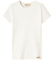 MarMar T-shirt - Rib - Modal - Gentle White