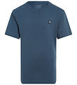 Calvin Klein T-shirt - Mono Mini Badge - Oceana