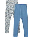 Wheat Leggings - 2-pak - Jules - Blue Summer Flowers