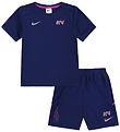 Nike Shortssæt - T-shirt/Shorts - Blue Void