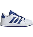 adidas Performance Sko - GRAND COURT 2.0 K - Hvid/Blå