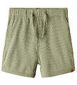 Lil Atelier Shorts - Rib - NmmGago - Seagrass