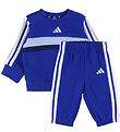 adidas Performance Sweatsæt - I 3S TIB FL - Royblu/Globlu/Dkblue